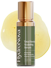 HYDRONOVA Total Rewind serum bottle front for a lightweight daytime routine.