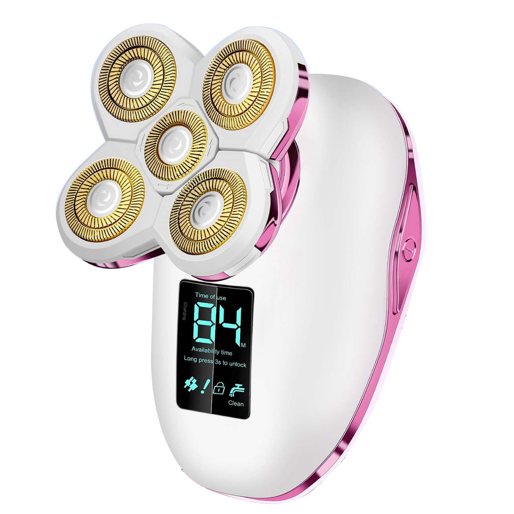 HYEHET Electric Razor for Women legs with 5D floating head for smooth, quick hair removal.