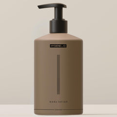 HygieneLab Men’s Body Lotion unscented bottle for ultra-hydration in daily care.
