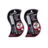 iENVY lash adhesive bottle showing strong hold for all day wear