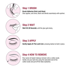 iENVY waterproof formula withstands sweat and rain for lasting lashes