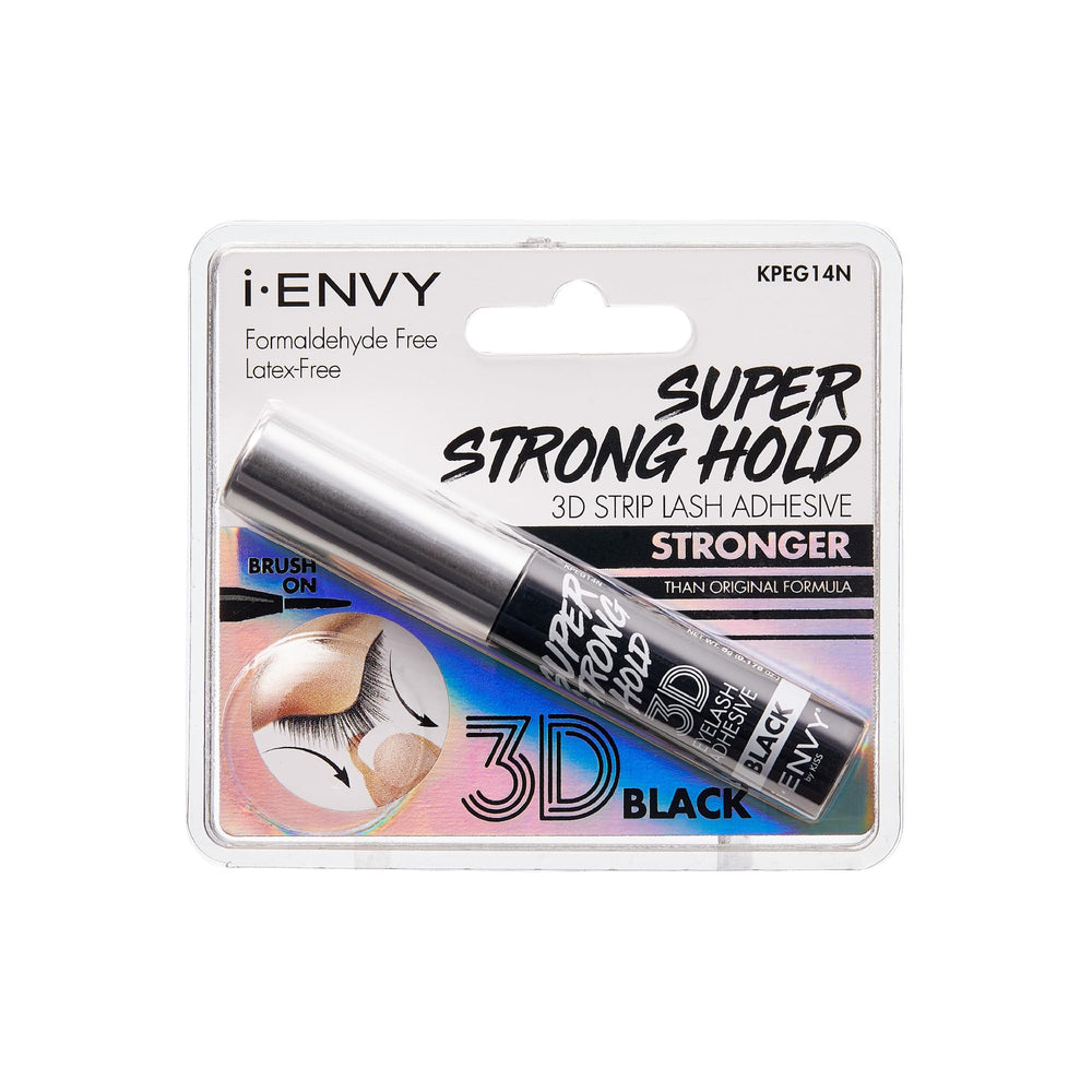 iENVY black lash glue bottle offers an all-day strong hold.
