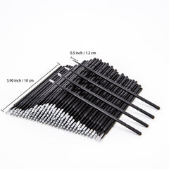 i-Laesh micro brushes bendable handle allows angles to reach tight spots for detailed work.