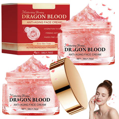 Iaolose Crema Sangre de Dragón, botella visible, hidratación diaria para piel radiante.