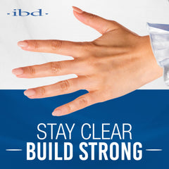 IBD Builder Gel Clear Overlays: even coverage for natural nails and durable overlays.