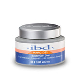 IBD Gel duro cristal claro para acabado cristalino y resistente.