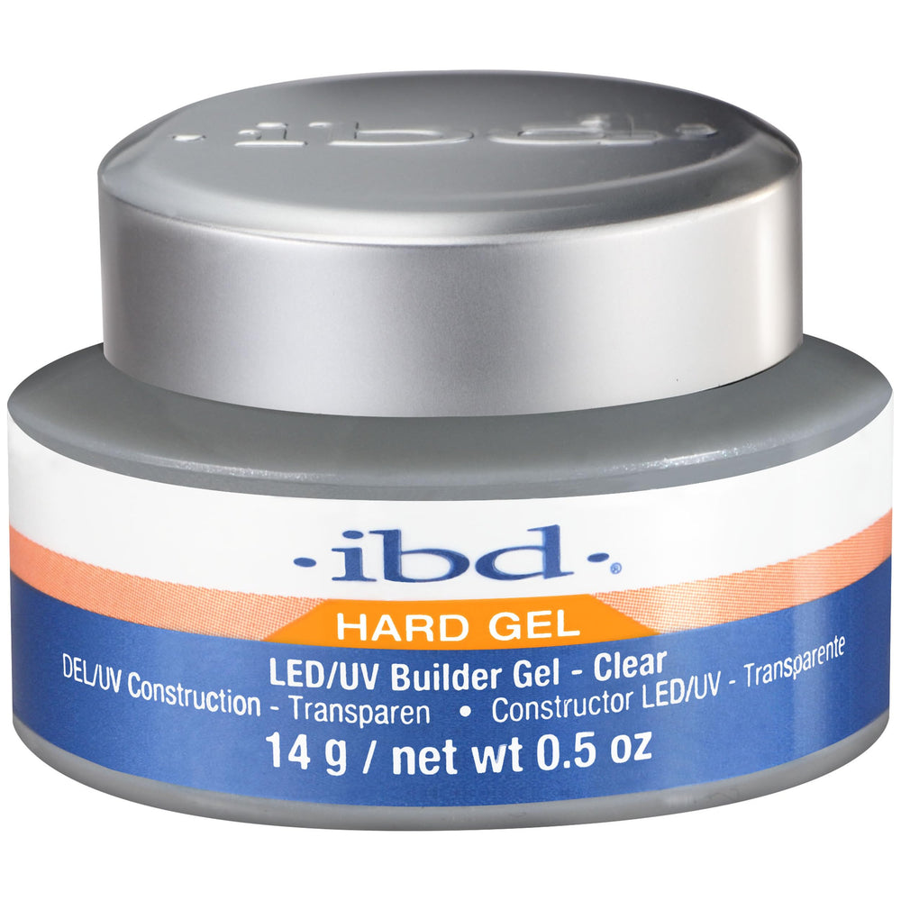 IBD Hard Gel Clear Extensions: smooth builder for flawless extensions with easy application.