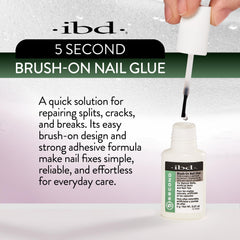 IBD pegamento para reparación de uñas con daño, fijación rápida
