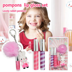 IBI Makeup donut-shaped gloss, playful design for kids' lip care on the go