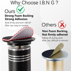 Emery particles on I·B·N G discs provide skin-friendly exfoliation