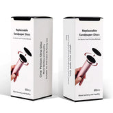 IBNG 120pcs rough 80 grit discs close-up for effective exfoliation.