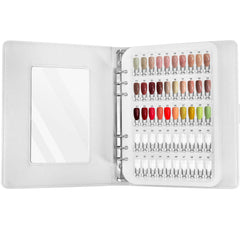 I·B·N G C11 nail color display cover shows colors with premium PU leather.