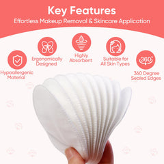 ICOTLE dual-textured pad with smooth side ideal for toner application.