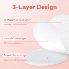 ICOTLE makeup removal and toner application with dual surfaces