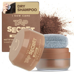 I DEW CARE Tap Secret Biotin Dry Shampoo en botella, absorbe grasa para un look fresco