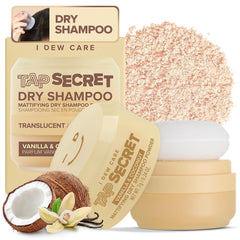 I DEW CARE Tap Secret polvo champú seco, bote compacto y refresca raíces
