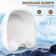 Idudbid Ionic Foot Bath dual-array technology in action for sessions.