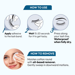 iENVY eyelash extensions adhesive with brush application for flawless looks.