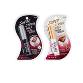 iENVY eyelash adhesive bottle close-up showing clear-drying formula for invisible bond.