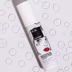 IGK Crybaby serum on palm shows non-greasy, fast-absorbing feel
