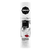 IGK Crybaby smoothing serum bottle demonstrates frizz control and high shine