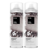 IGK First Class Charcoal Detox Dry Shampoo pack shot featuring a 2-pack for convenient refresh