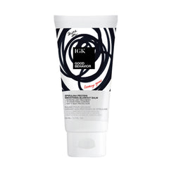 IGK GOOD BEHAVIOR: botella de spirulina, suaviza y controla frizz al peinar