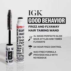 IGK Good Behavior Frizz & Flyaway: gel ligero para acabado suave y sin peso.