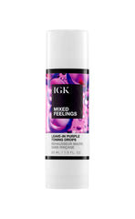 IGK Mixed Feelings leave-in toning drops bottle helps banish brass.