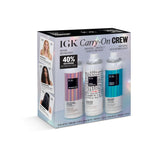 IGK GOOD BEHAVIOR smoothing spray for frizz control and shine on the go.