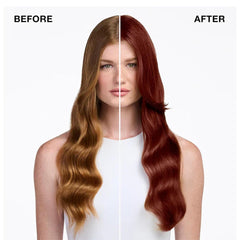 IGK On The Money wet hair close-up highlights rich copper tones.