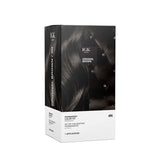 IGK Permanent Hair Dye Color Kit bottle pour for precise gray coverage.