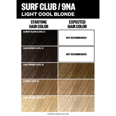 IGK 9NA Surf Club box highlights packaging and shade details