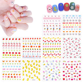 IHUKEIT pegatinas de uñas con animales para niñas: decoración divertida y duradera.