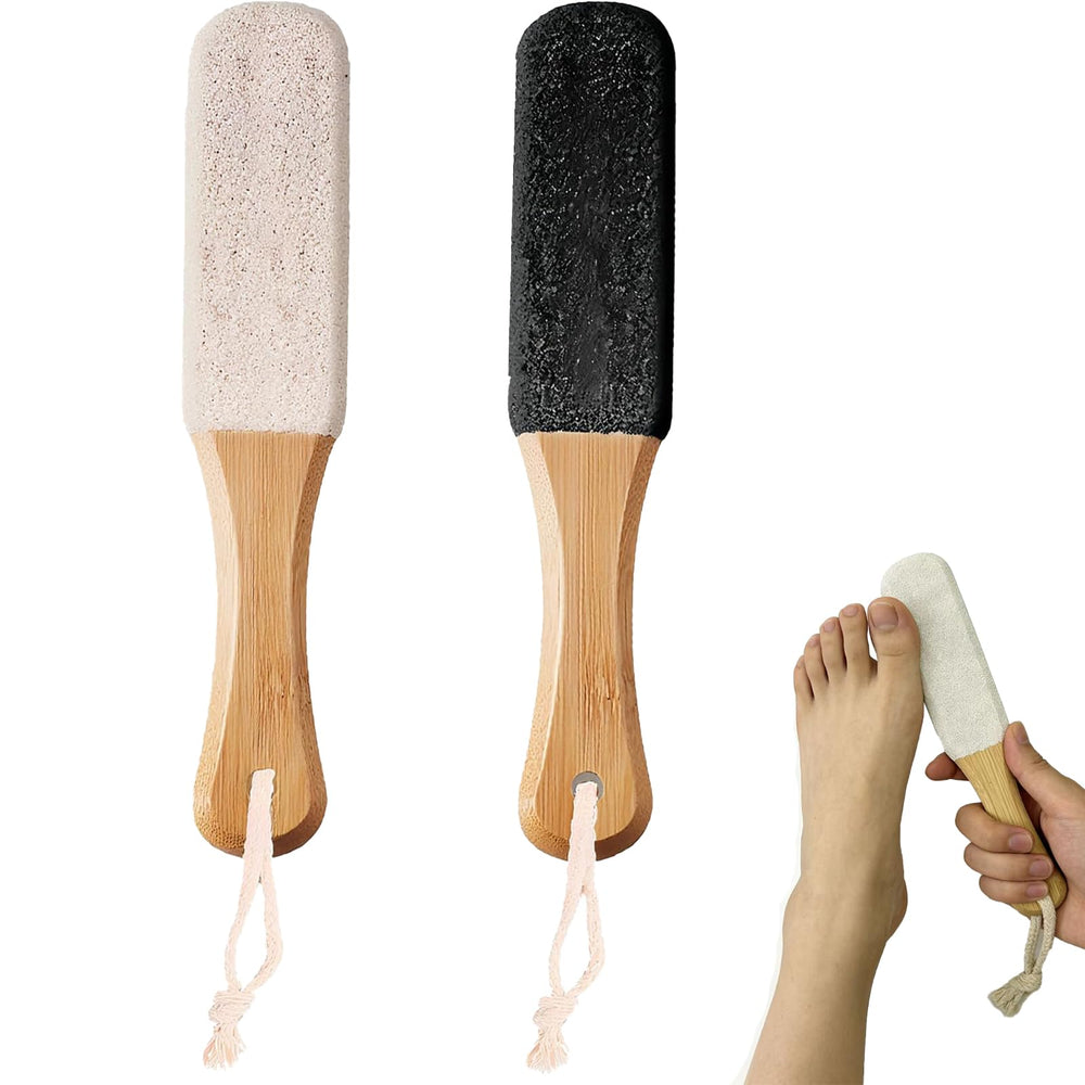 IJPDDRXYN pedicure foot file with beechwood handle for effective exfoliation