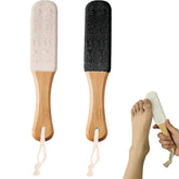IJPDDRXYN pedicure foot file with beechwood handle for effective exfoliation