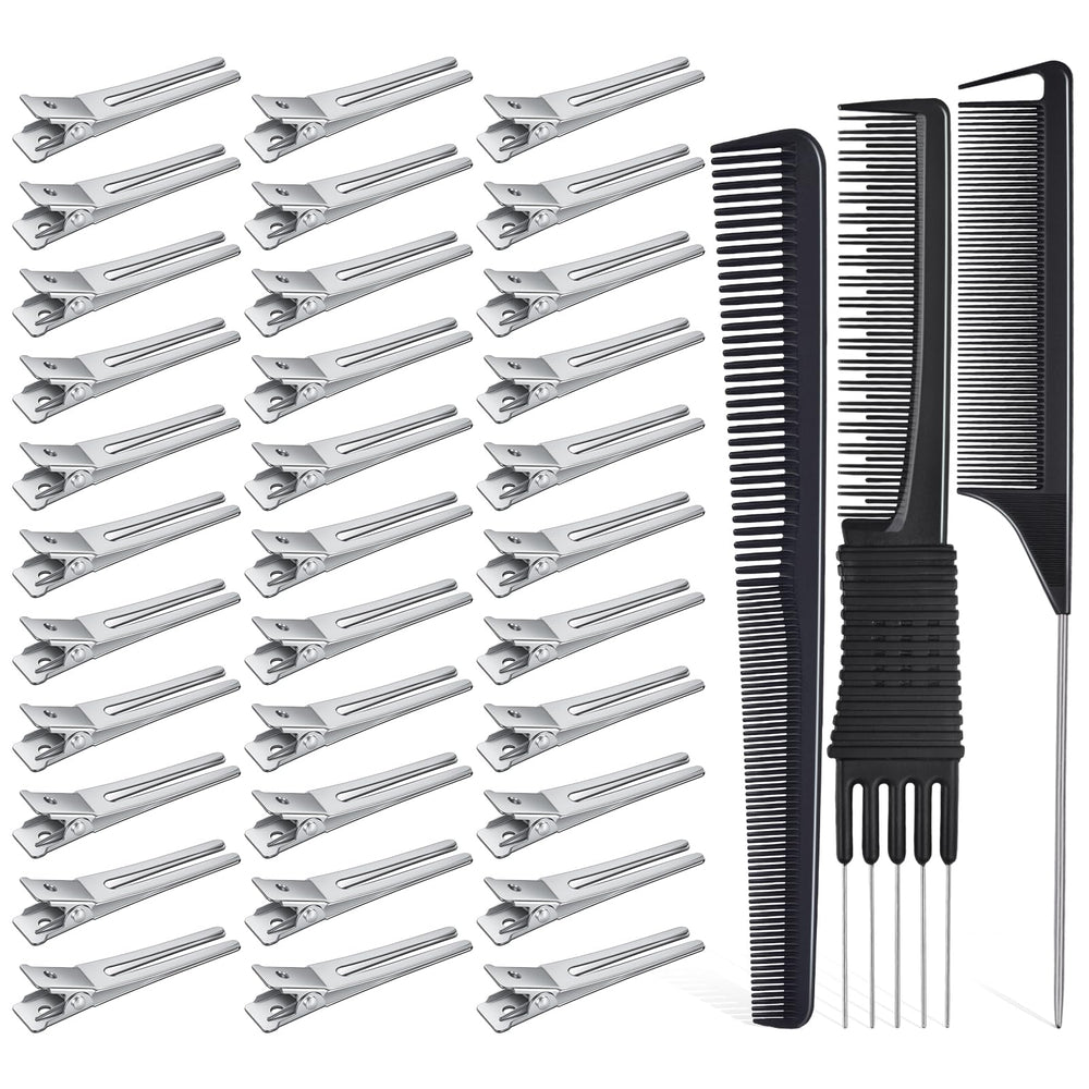 IKOCO 50Pcs metal hair styling clips for secure all-day hold and versatile styling.