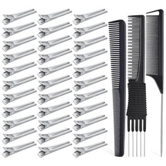IKOCO 50Pcs metal hair styling clips for secure all-day hold and versatile styling.