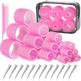 IKOCO Hair Rollers Set packaging with four-size collection for versatile styling.