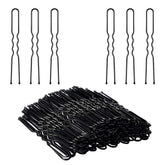 IKCO U-shaped hair pins 2.4 inch hold buns securely without snagging hair.
