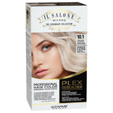 Il Salone Milano Plex Rebuilder color cream for even application and vivid ash blonde shade
