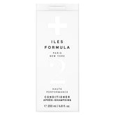 Iles Formula Paris conditioner bottle pour shows even distribution and moisture delivery