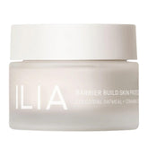 ILIA Barrier Build Cream jar front view with cushiony hydration for calm skin