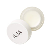 The ILIA Lip Wrap Overnight Mask packaging highlighting premium lip care branding.