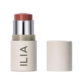 ILIA Multi-Stick Dreamer terracotta swatch showing buildable color on skin