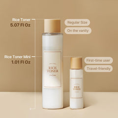 I'm from Rice Toner Mini: textura de doble capas para hidratación.