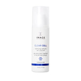 IMAGE Skincare Clear Cell Gel Cleanser bottle highlights oil-control for oily-prone skin.