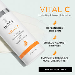 IMAGE Skincare Hyaluronic Acid and Shea Butter formula for plump, nourished skin.