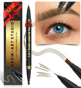 iMethod lapiz cejas microblading con doble punta para trazos naturales y definidores