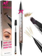 iMethod eyebrow pen with hair-like tip creates natural, fuller brows